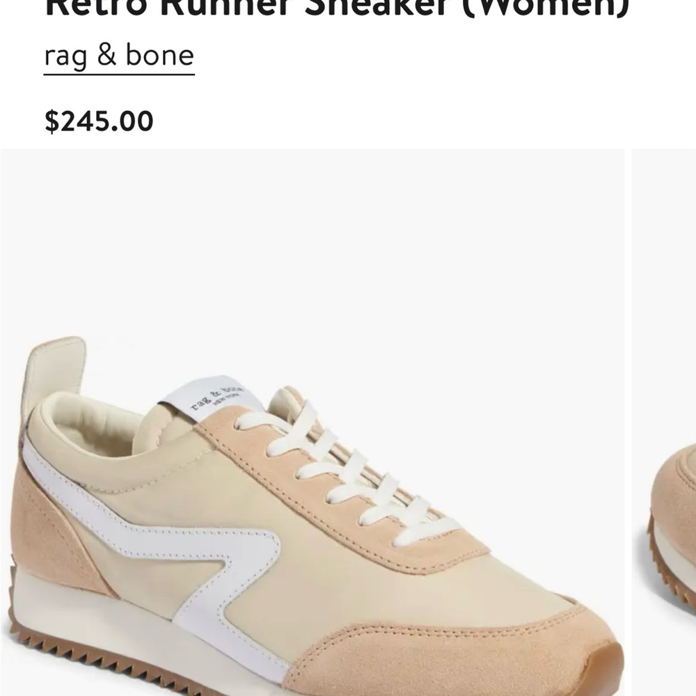 Rag and Bone Retro Runner woman’s sneaker sz8